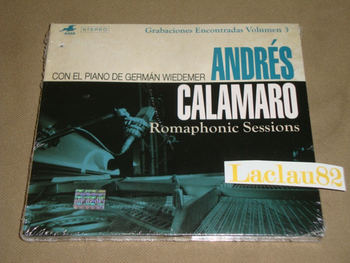 Andres Calamaro Romaphonic Sessions 2016 Warner Cd New