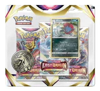 Blister De Boosters Cartas Pokémon - Lost Origin Weavile