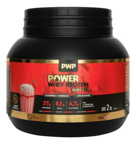 Proteina Power Whey Protein Isolada Cibeles 908g