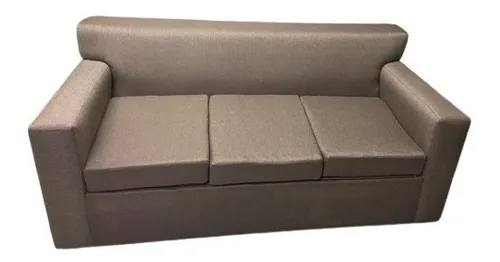 comprar Sillon Cama 2 Plazas Chenille Con Mecanismo!! Colchon Gratis