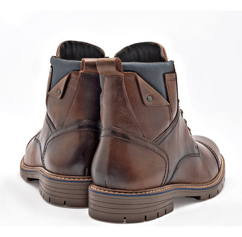 Botines Hombre Christian Gallery Camel Gris 131-939
