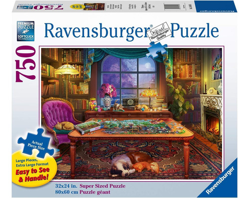 Serie Cozy De Ravensburger: Puzzlers Place Grand Puzzles