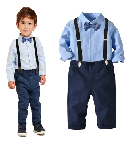 Trajes con tirantes para niños sale