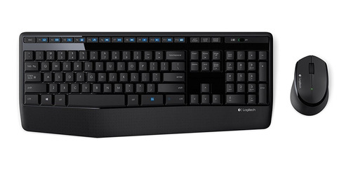 Combo Logitech Mk345 Inalambrico Negro