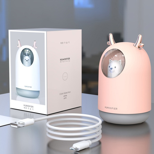 Humidificador Aire Purificador Difusor H2o Osito Encantador