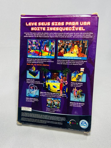 Jogo De Pc The Sims 2 Vida Noturna - Original Falta 1 Cd (Usado)