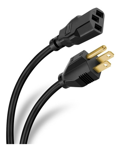 Cable De Corriente Alimentación Eléctrica Para Computadora