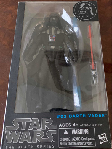 Darth Vader Black Series Caja Azul