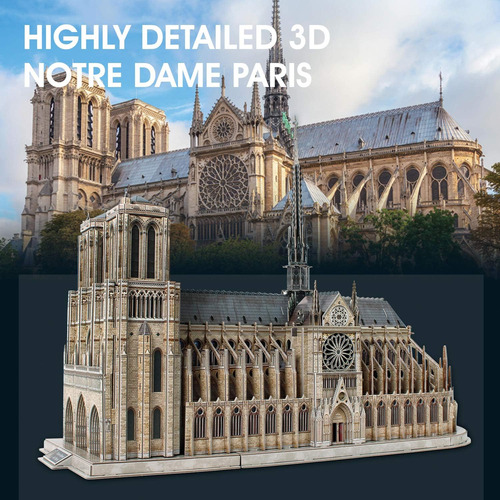 Rompecabezas 3d Para Adultos Modelo De Arquitectura Mov...