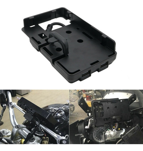 Imagen 3 de 10 de Soporte Para Celular Moto Bmw R1200 Gs Adv F700 800 Gs 700