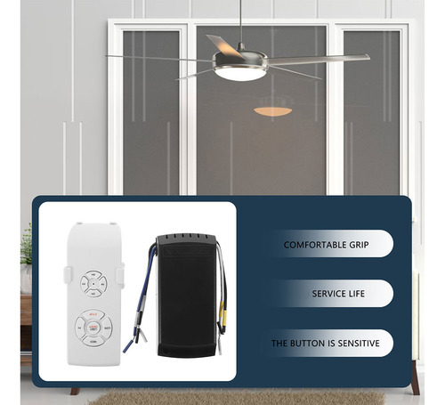 Kit De Control Remoto Universal Para Ventilador De Techo, Co