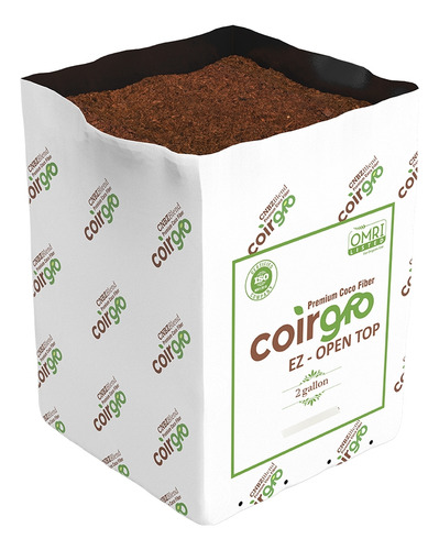 Pack 4 - Bolsas De Cultivo Coco - Open Top Bag - 3,8 Litros