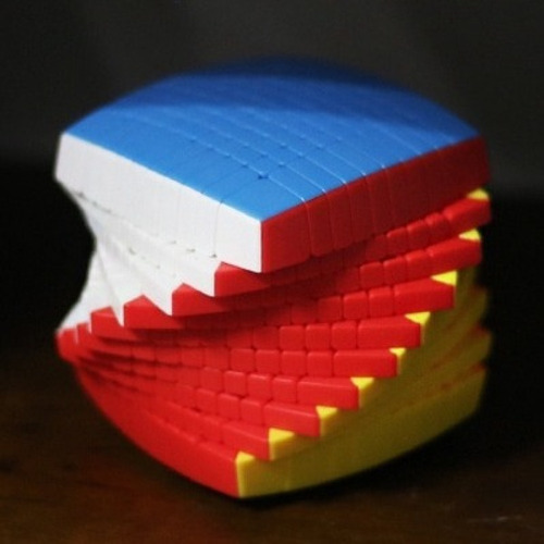 Cubo Mágico Shengshou Speed Cube 10x10, 85 Mm, Sin Pegatinas