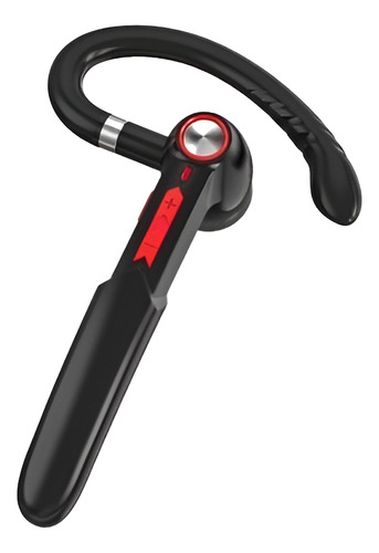 Audífono Me-100 Táctil Bluetooth 5.0 Hifi Reducción De Ruido Color Rojo