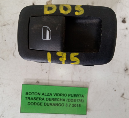 Botón Alza Vidrio Puerta Tras Der Dodge Durango 3.6 2015