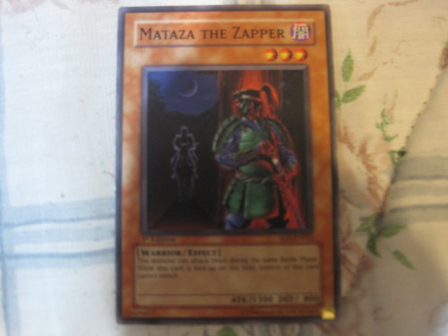 Mataza The Zapper Yugioh