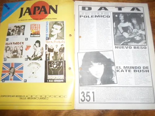 Pelo 351 Pink Floyd Kiss Steve Howe Poster Ver Descripción (Usado)