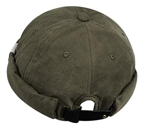 Gorro Croogo Sin Ala, Estilo Docker, Estilo Retro, Sombrero