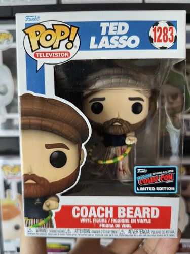Coach Beard 1283 Funko Pop Nycc Presencial Ted Lasso (Usado)