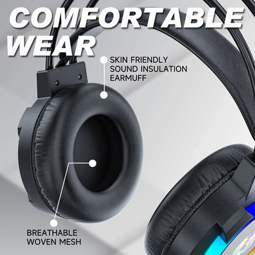 Auriculares Estéreo Envolventes 7.1 Para Juegos De Computado