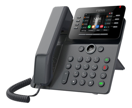 Telefone Ip Fanvil V64 Prime 12 Sip Poe Wi-fi Bluetooth