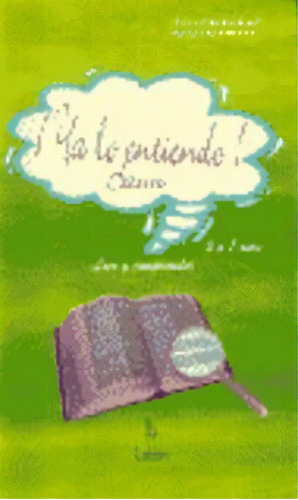 Ya Lo Entiendo, Bãâ¡sico, De Berdejo Benedi, María José. Editorial Lebón, Tapa Blanda En Español