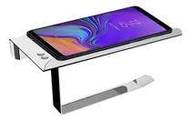 Comprar Porta Papel Higiénico Porta Rollo Estante Celular Acero Inox