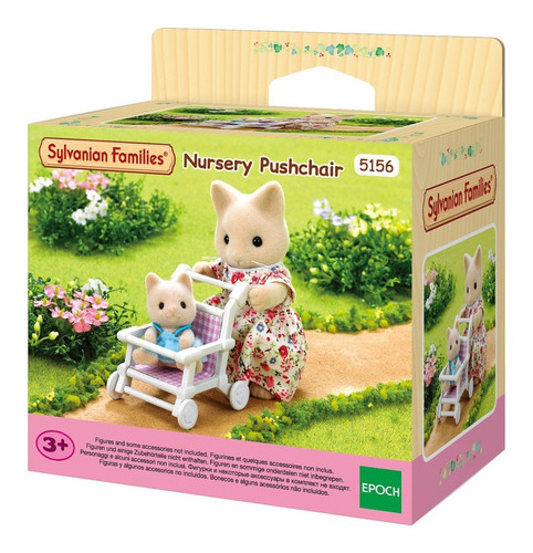 Sylvanian Families Cochecito De Bebé Coche Niños Juguete Ax®