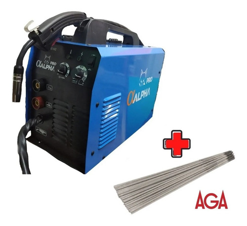 Soldadora 2 En 1 Inverter Mig Electrodo Alpha Pro 160a K37
