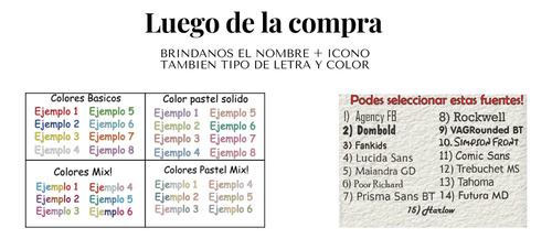 Cinta 10 Nombres Para Coser En Ropa Jardin Infantes Escolar