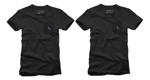 Kit 2 Camisetas Bolso Cb Pica-pau Xadrez Reserva - R$ 129
