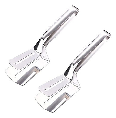 Pinzas Para Bistec, 2 Piezas, De Acero Inoxidable, Doble Car