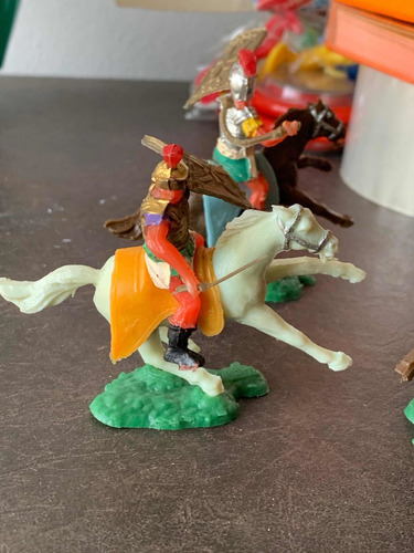 Soldados A Caballo El Huinca Sin Uso Ind Argentina 60s