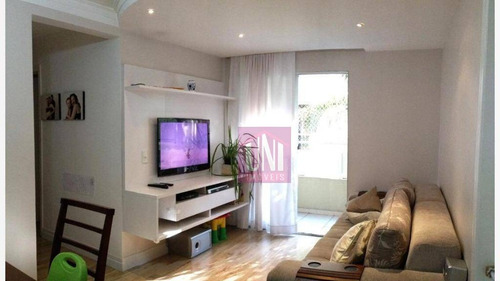 Imagem 3 de 12 de Apartamento Com 3 Dormitórios À Venda, 65 M² Por R$ 320.000 - Vila São Pedro - Santo André/sp - Ap2099