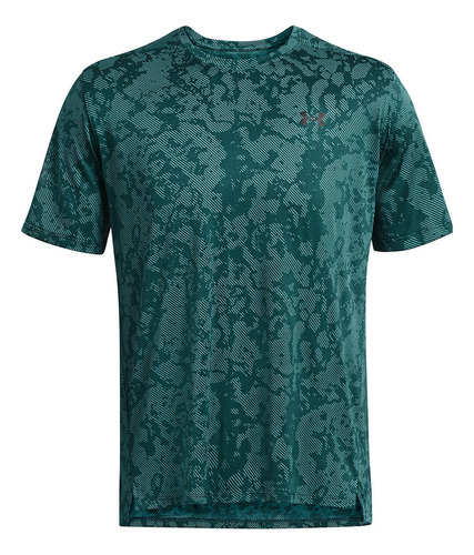 Polera Ua Tech Vent Geode Hombre Azul Under Armour