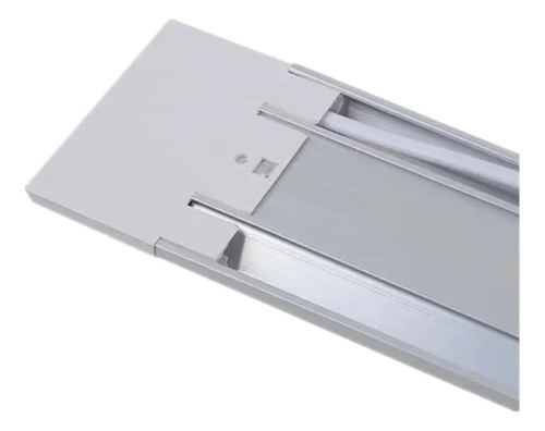 Foco Led Tubo Plano Iluminacion Luz 36w Canaleta 120cm /f096