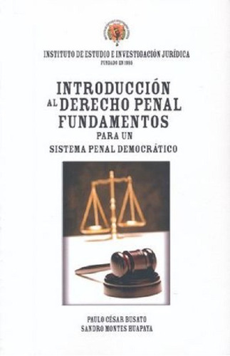 Introducción Al Derecho Penal.