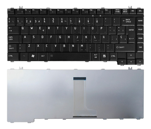 Teclado Toshiba Satellite A200 A300 A200-18w Negro Español