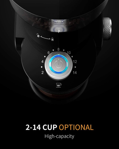 Molinillo De Café Shardor 2.0, Eléctrico, 16 Configuraciones