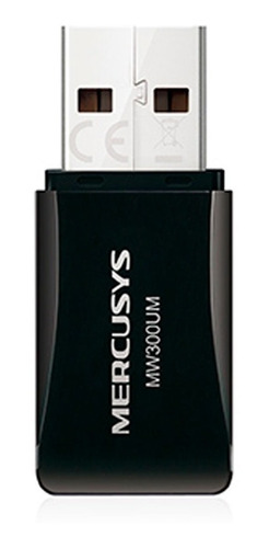 Imagen 3 de 6 de Adaptador De Red Extensor Wifi Usb 300mbps Mw300um Mercusys