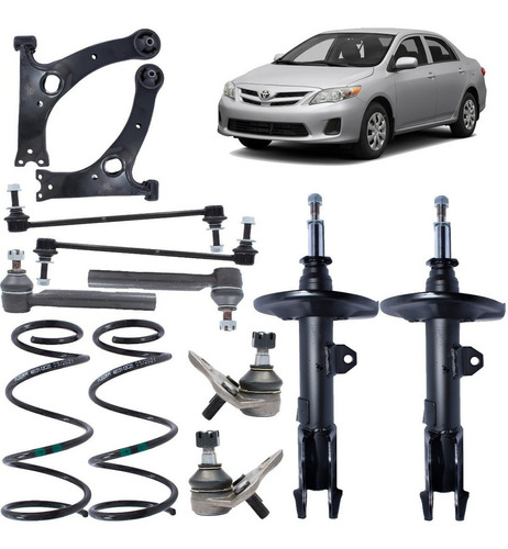 Kit Suspension Delantera Para Toyota Corolla 1.6 1zrfe 11-14