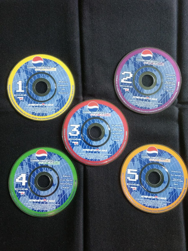 Mini Cd's Pepsi 1 Y 2 (2003 Y 2004)