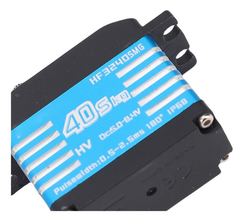 Servomotor Digital Rc A Prueba De Agua Ip68 Metal Gear High