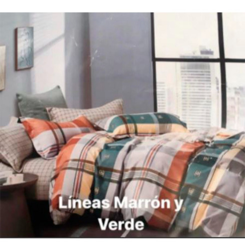 Imagen 3 de 5 de Funda Nórdica De Acolchado 1 Plaza + 1 Funda De Almohada