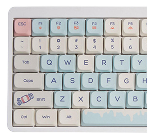 Teclado Mecánico Yk75 84 Teclas Inalámbrico Bluetooth 5.0