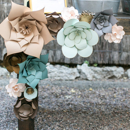 2 Piezas De Decoración De Papel Rosa Para Bodas Y Fiestas De