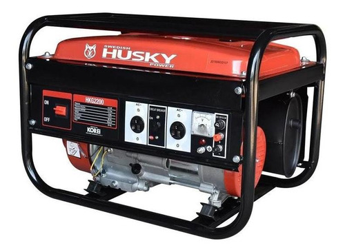 Imagen 3 de 4 de Generador portátil Swedish Husky Power HKG2200 2200W 110V