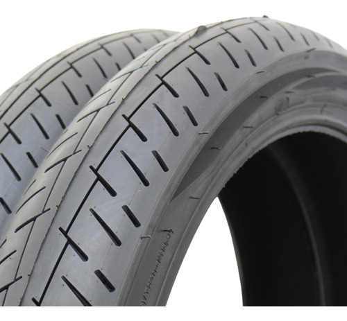 Par Moto 90/90-18 + 2.75-18 Fan Esd Tras + Diant Ybr 2 Unid