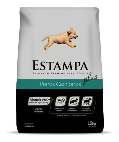 Estampa Cachorro X 15 Kg. Alimento Balanceado