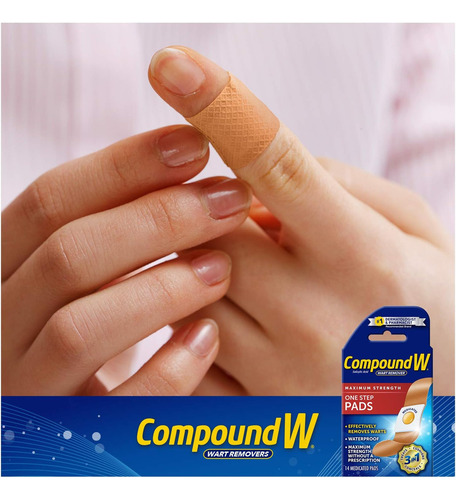 Compound W Removedor De Verrugas Ac Salicílico 14 Strips
